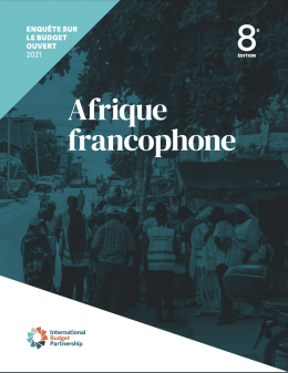 Cover for Regional Report Francophone Africa