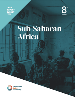 Cover for Regional Report Sub-Saharan Africa