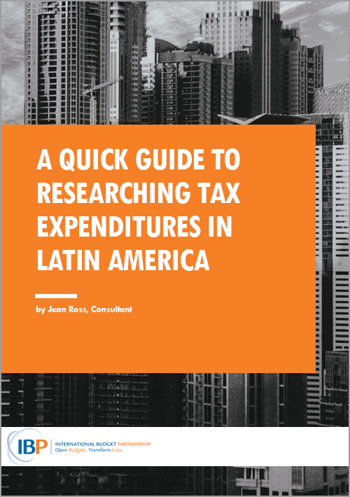 A Quick Guide to Researching Tax Expenditures in Latin America